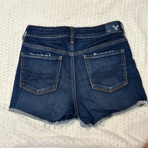American Eagle Super Stretch Hi-Rise Shortie Shorts - Picture 4 of 4